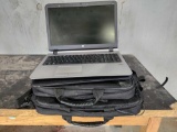 (2) HP Laptops with black cases