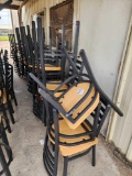 Group of Ladder Back Chairs