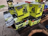 (2) Ryobi 40 V Brushless Cordless Lawn Mowers, (2) 2000 PSI 1.2 GPM Electric Power Washers