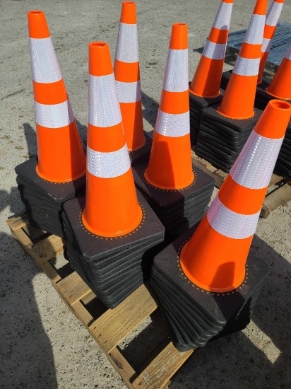 Unused 2022 (50) Safety Highway Cones