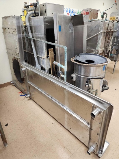 Hobart Conveyor Dishwasher, Salvajor Model S914 Food Waste Collecting System