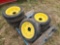 (6) 21 X 7 X 12 Super Grip Severe Duty Brush Hog Wheels