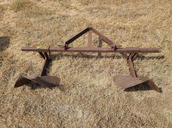2 Row Middle Buster Plow