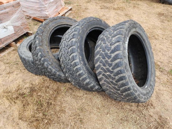 Group of Toyo M/T 35X12.50R22LT Tires