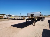 2012 50 Ft Flatbed Utility Trailer, Pickup Truck Flatbed