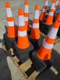 Unused 2022 (50) Safety Highway Cones