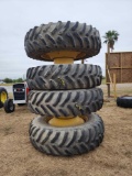 (4) Good Year Dual Torque Tractor Tires