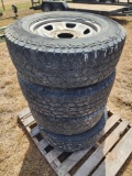 (4) Dynapro AT2 Truck Tires