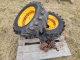 (2) Misc. Tires for Heavy Equipment