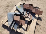 Group of Chisel Plow Sweeps
