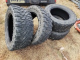 (4) Tires 35x12.50 R20 LT