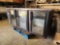 (1) True Manufacturing 3 Glass Swing Door Back Bar Refrigerator