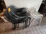 Group of Metal Chairs