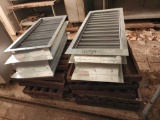 Group of Commercial Stainless Steel Air Vents