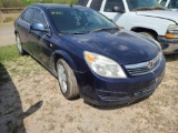 2009 Saturn Aura Passenger Car, VIN # 1G8ZS57BX9F221485