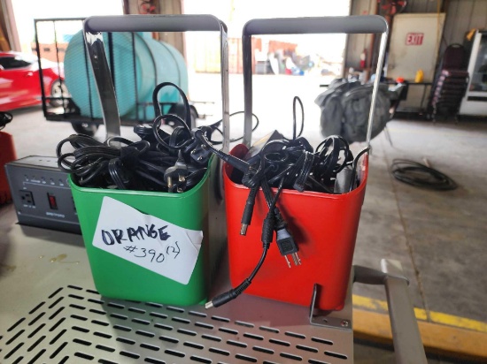 (2) Buckets of Miscellaneous Chargers