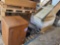 Group of Rectangular Tables, File Cabinet, Wooden Cabinet