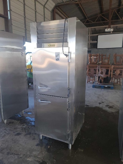 Traulsen Stainless Steel Pass-Through Commercial Refrigerator