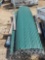 (2) Pallets of Misc. Desktop Acrylic Covid Barriers, Rolled up Green Fence