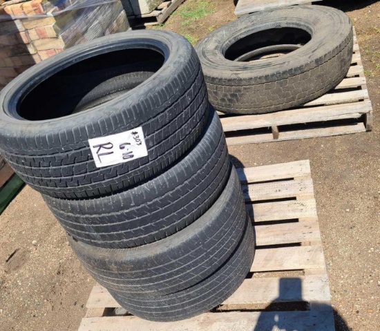 (5) Assorted Misc. Tires