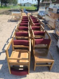 (2) Rows w/Lobby Chairs & Office Chairs