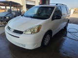 2005 Toyota Sienna Van, VIN # 5TDZA23C65S376938