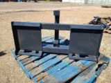 Unused 2023 LandHonor Model QH-16-2C Skid Steer Quick Hitch Adjustable Top Hook, Receiver Hitch....