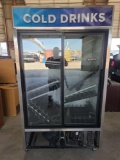 2-Door True Beverage Refrigeration Unit
