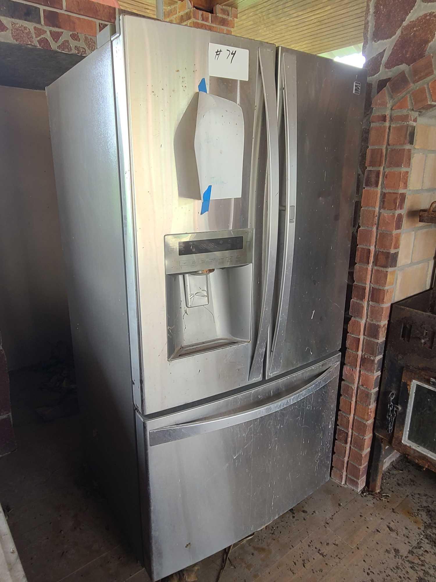 (1) Kenmore Elite Refrigerator, Model 371B0454 Proxibid