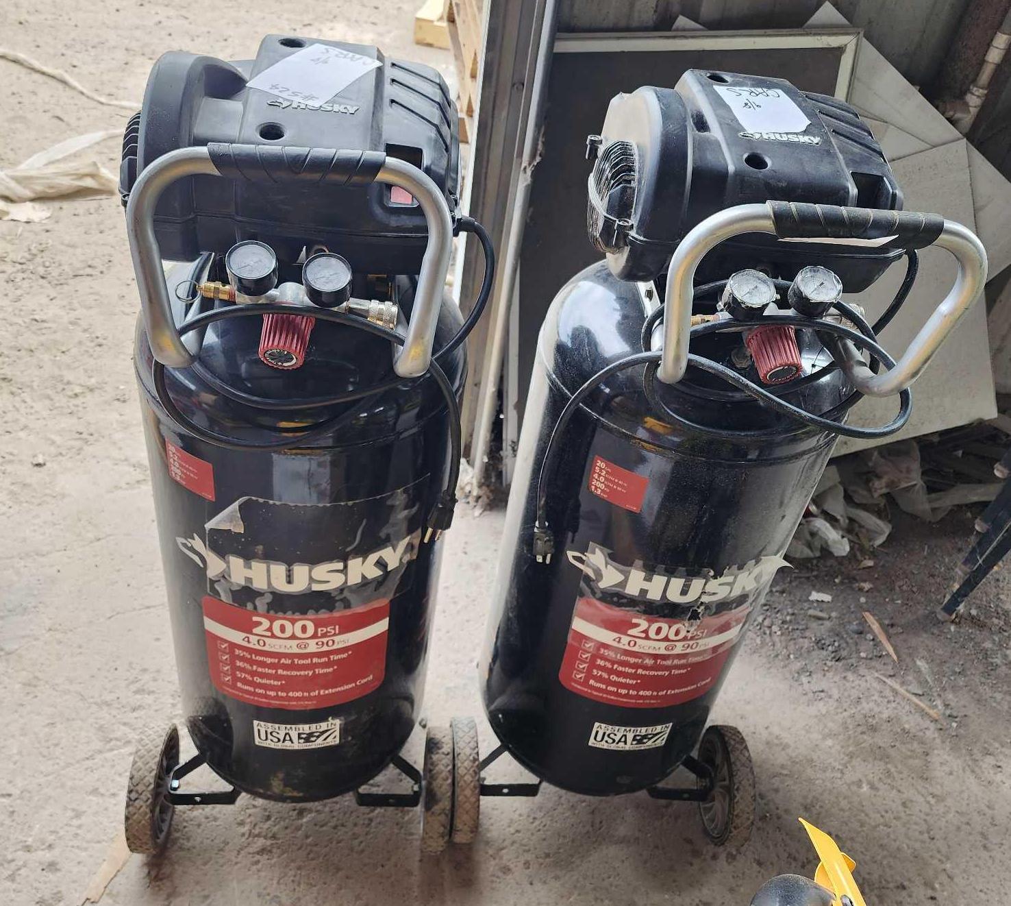 Husky 20 sale gal 200 psi