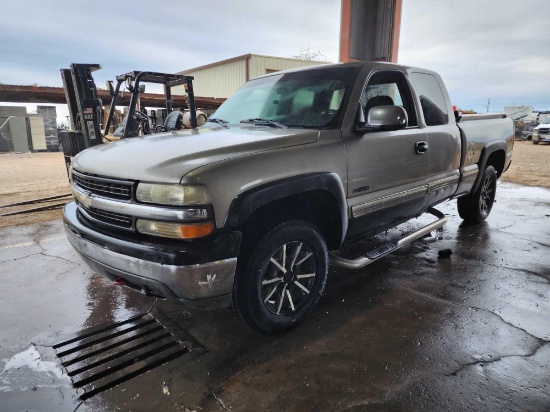 2000 Chevrolet Silverado Pickup Truck, VIN # 2GCEK19T0Y1214814