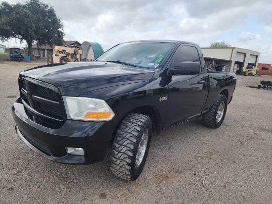 2012 Ram 1500 Pickup Truck, VIN # 3C6JD6AT3CG252448