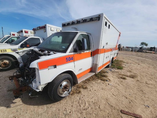 2010 Chevrolet Express Van, VIN # 1GB9G5B65A1108583 (BILL OF SALE FOR PARTS ONLY NO TITLE)