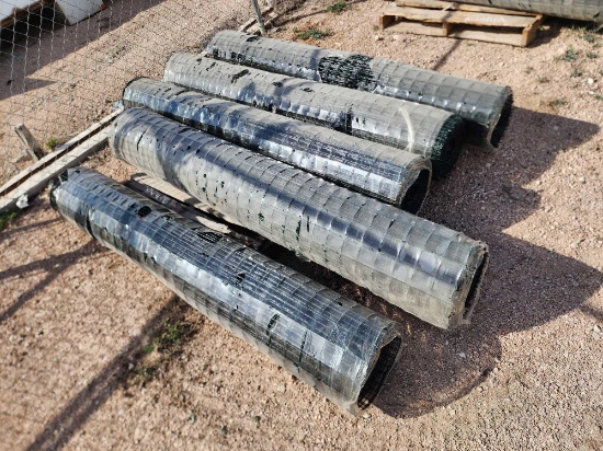 (5) Rolls of Holland Wire Mesh