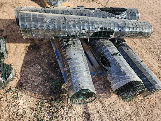 (5) Rolls of Holland Wire Mesh