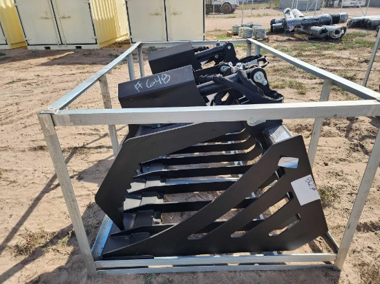 Unused Greatbear 72in Hydraulic Rock Grapple Bucket
