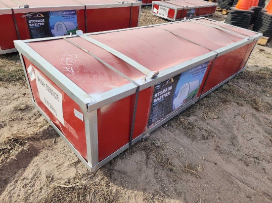 Unused 2023 Golden Mount- S203012R-300gsm PE Dome Storage Shelter