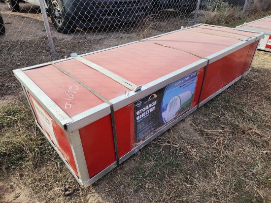 Unused 2023 Golden Mount- S203012R-300gsm PE Dome Storage Shelter