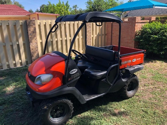 2014 Kubota RTV500 4x4 ATV *OFFSITE ADDRESS: 227 S. 4th St., McAllen, TX 78501 (Alleyway)