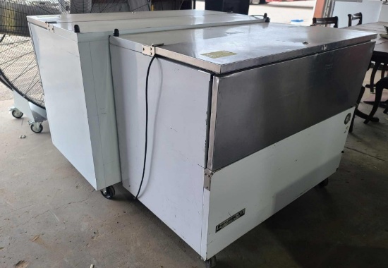 (2) Beverage-Air Comm. Stainless/S Milk Coolers