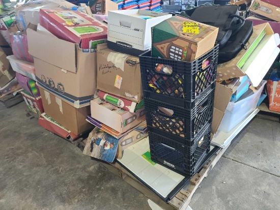 (2) Pallets of Misc. Children's Edu. Games, Blocks, Etc.