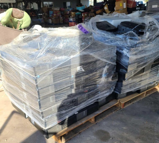 (2) Pallets of Desktops