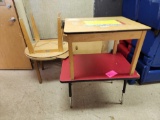 (5) Wooden Children's Tables