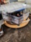(4) Tables, (1) Wooden Bookcase, (1) Classroom Dry-Erase Board, (2) Rolling Chairs, Etc