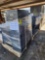 (2) Blue Heavy Duty Metal Wire Carts, 4 Drawer File Cabinet, 24