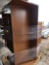 Hon Oak Corner Desk & Hon Oak 4 Shelf Bookcase