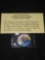 1989 Brilliant Uncirculated Kennedy Half Dollar with Statehood Quarter Image