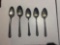 (5) Vintage Silver Spoons