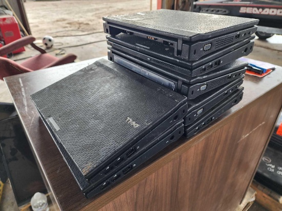 (7) Dell Latitude 2120 Laptops (NO DESK)