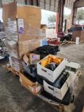 Group of Hitachi Projectors/Overhead, Boxes of Classroom Games/Activities/Puzzles, Dell Desktop
